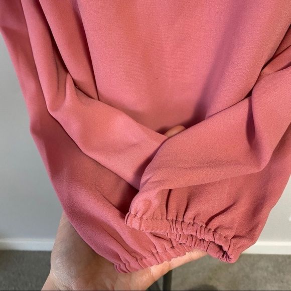 Aritzia Wilfred Morel Off Shoulder  Blouse Pink - Picture 11 of 14